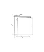 Grifo Alto De Lavabo Clio IO - Imagen 2