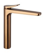 Grifo Alto De Lavabo Cobre Cepillado Clio IO