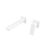 Grifo empotrado de lavabo  blanco mate Marriot IO