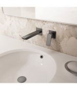 Grifo Empotrado De Lavabo Titanio Marriot IO