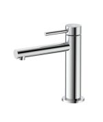 Grifo De Lavabo Acero Inox Y Acabado En Plata Persio IO