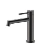 Grifo De Lavabo Acero Inox Y Acabado Titanio Persio IO