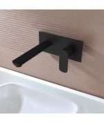 Grifo Empotrado Negro De Lavabo Orion IO