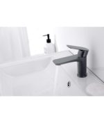 Grifo Titanio Negro De Lavabo Cassio IO - Imagen 2