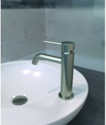 Grifo Níquel Cepillado De Lavabo Sirio IO - Imagen 2