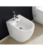 Bidé compacto blanco Rimless Genova - Imagen 2