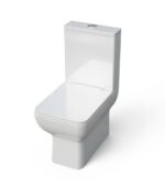 Inodoro compacto blanco Rimless Creta - Imagen 4