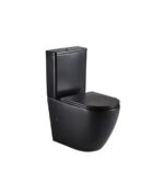 Inodoro compacto negro Rimless Génova - Imagen 3