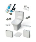 Inodoro blanco rimless new Palermo - Imagen 4
