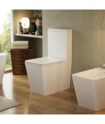 Inodoro compacto blanco Rimless Pisa - Imagen 2