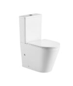 Inodoro compacto blanco Rimless Turín